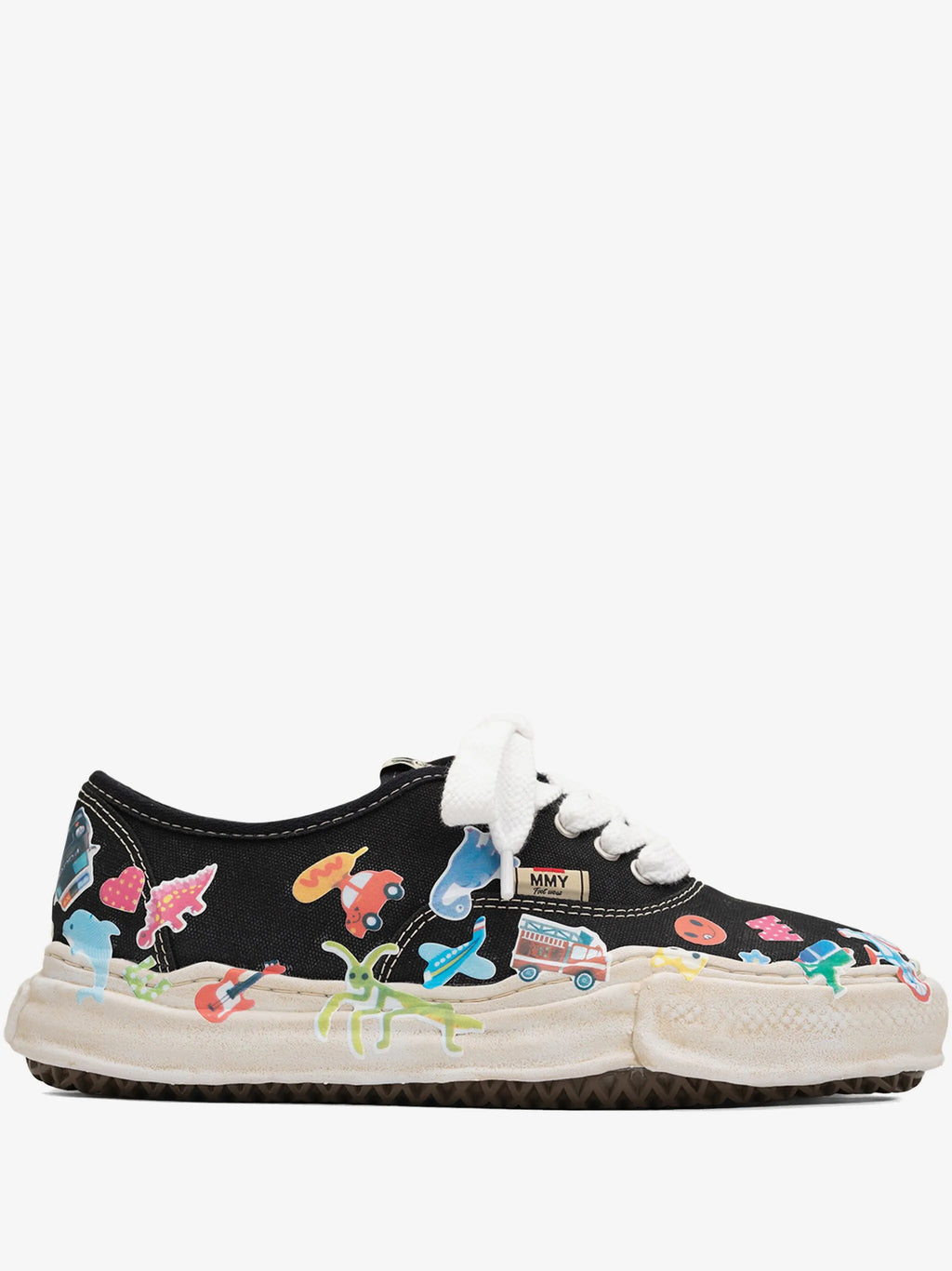 Maison Mihara Yasuhiro Baker OG Sole Canvas Low Printed Sticker