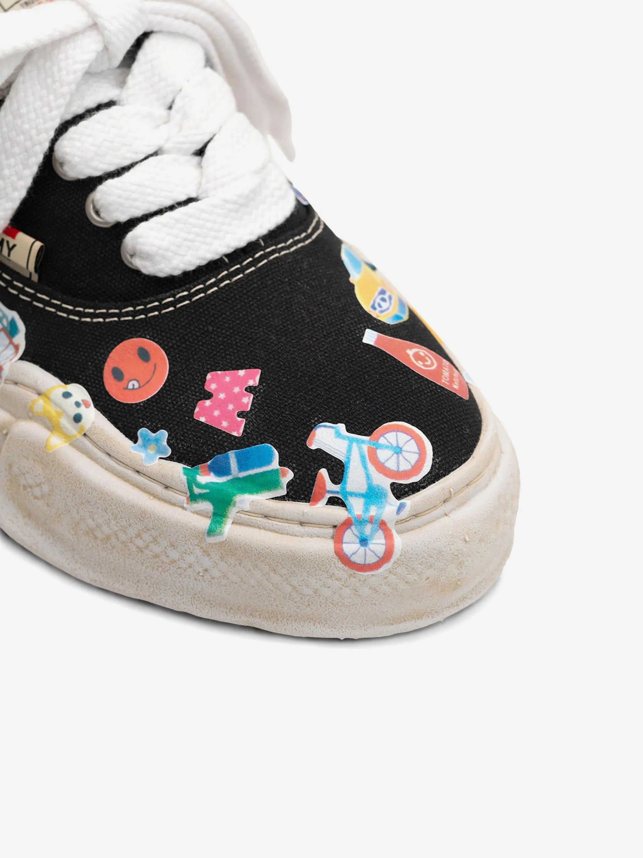 Maison Mihara Yasuhiro Baker OG Sole Canvas Low Printed Sticker