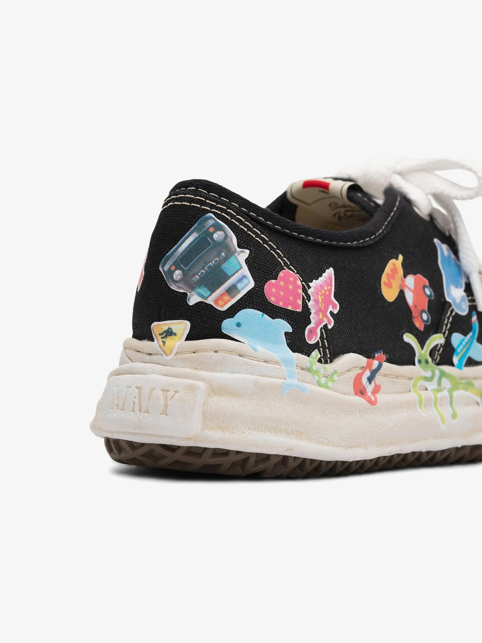 Maison Mihara Yasuhiro Baker OG Sole Canvas Low Printed Sticker