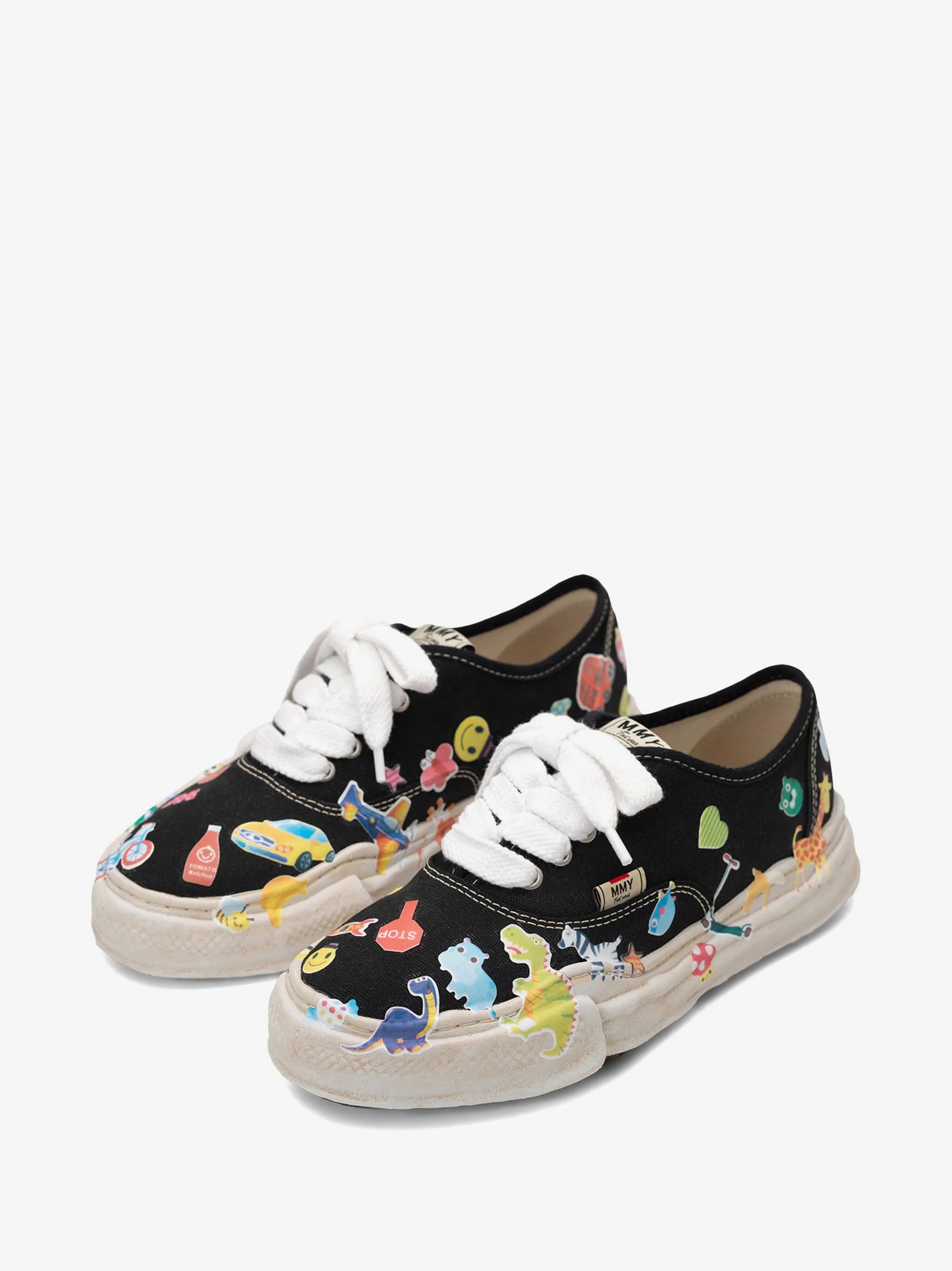Maison Mihara Yasuhiro Baker OG Sole Canvas Low Printed Sticker