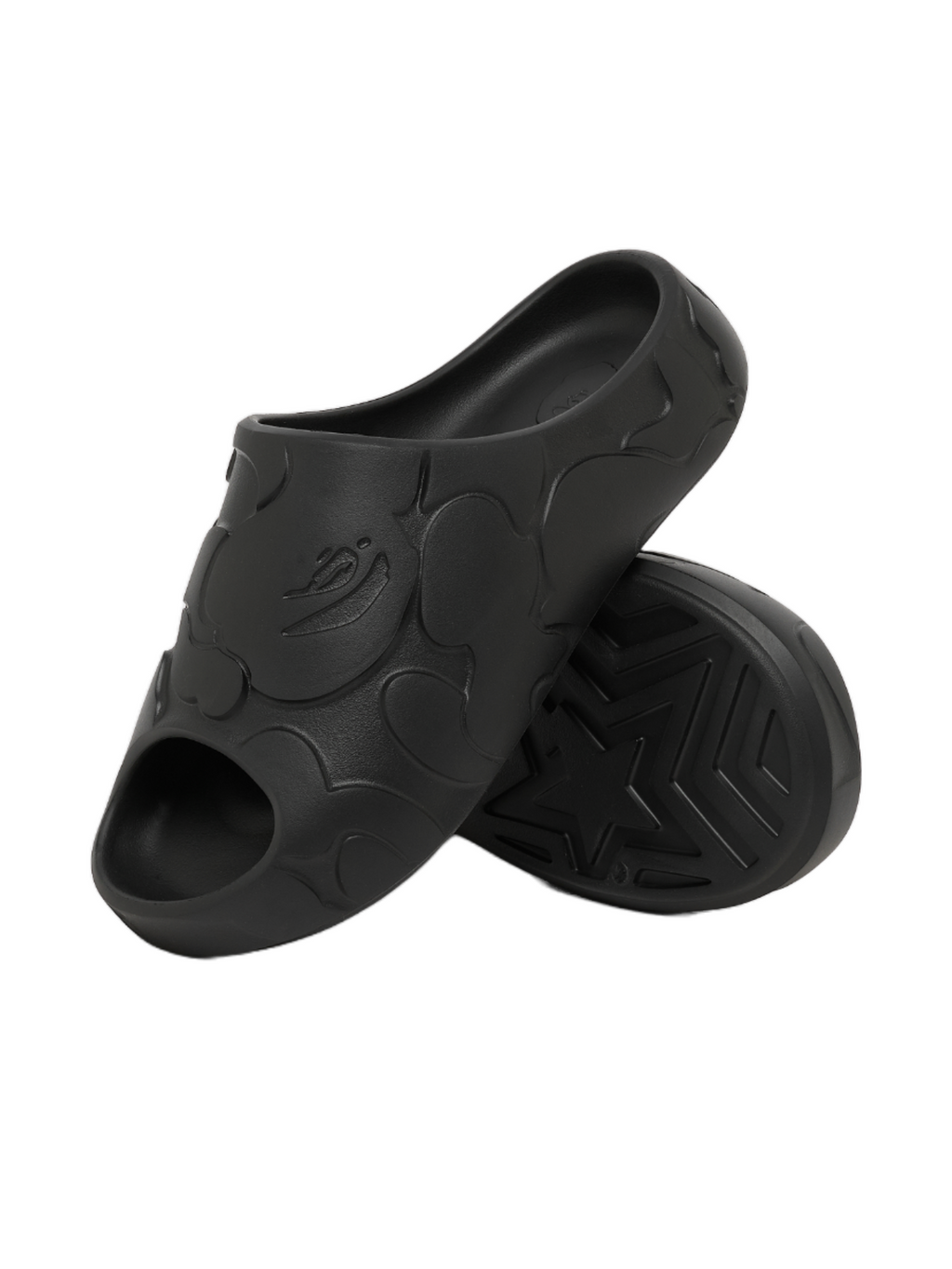 A Bathing Ape Bae Slides 1 - Black