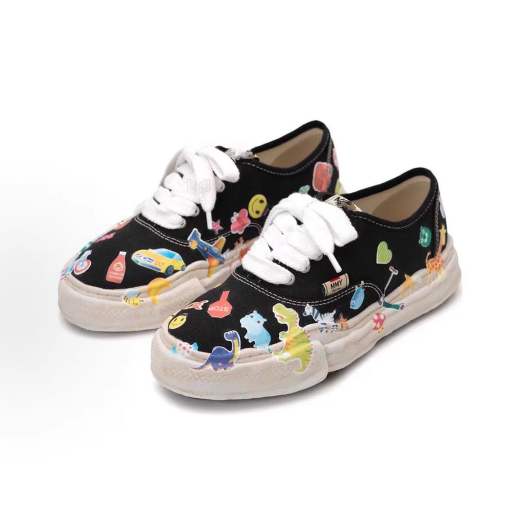 Maison Mihara Yasuhiro Baker OG Sole Canvas Low Printed Sticker