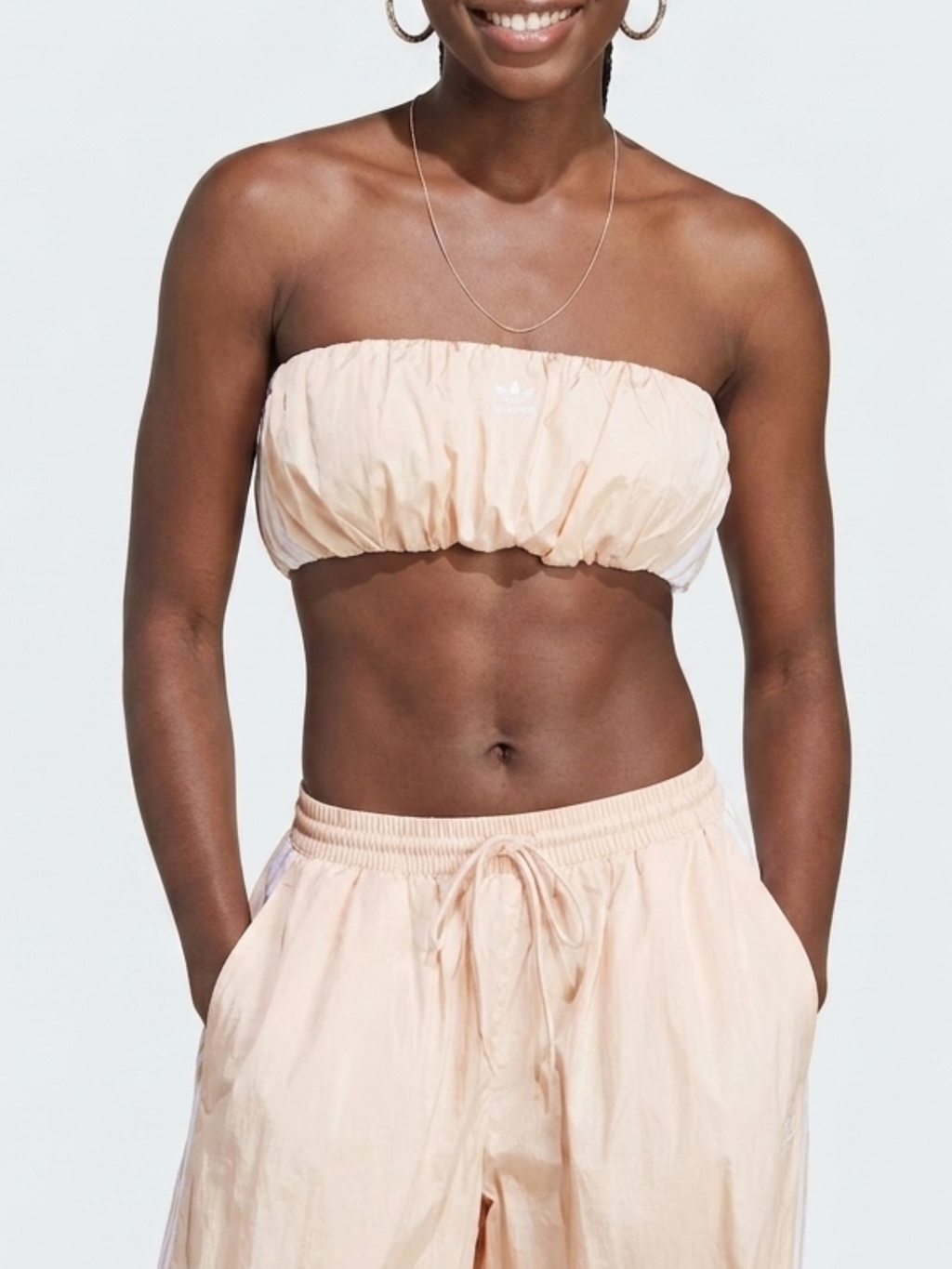 Adidas Originals Adilenium 5.0 Balloon Tube Top - Pink