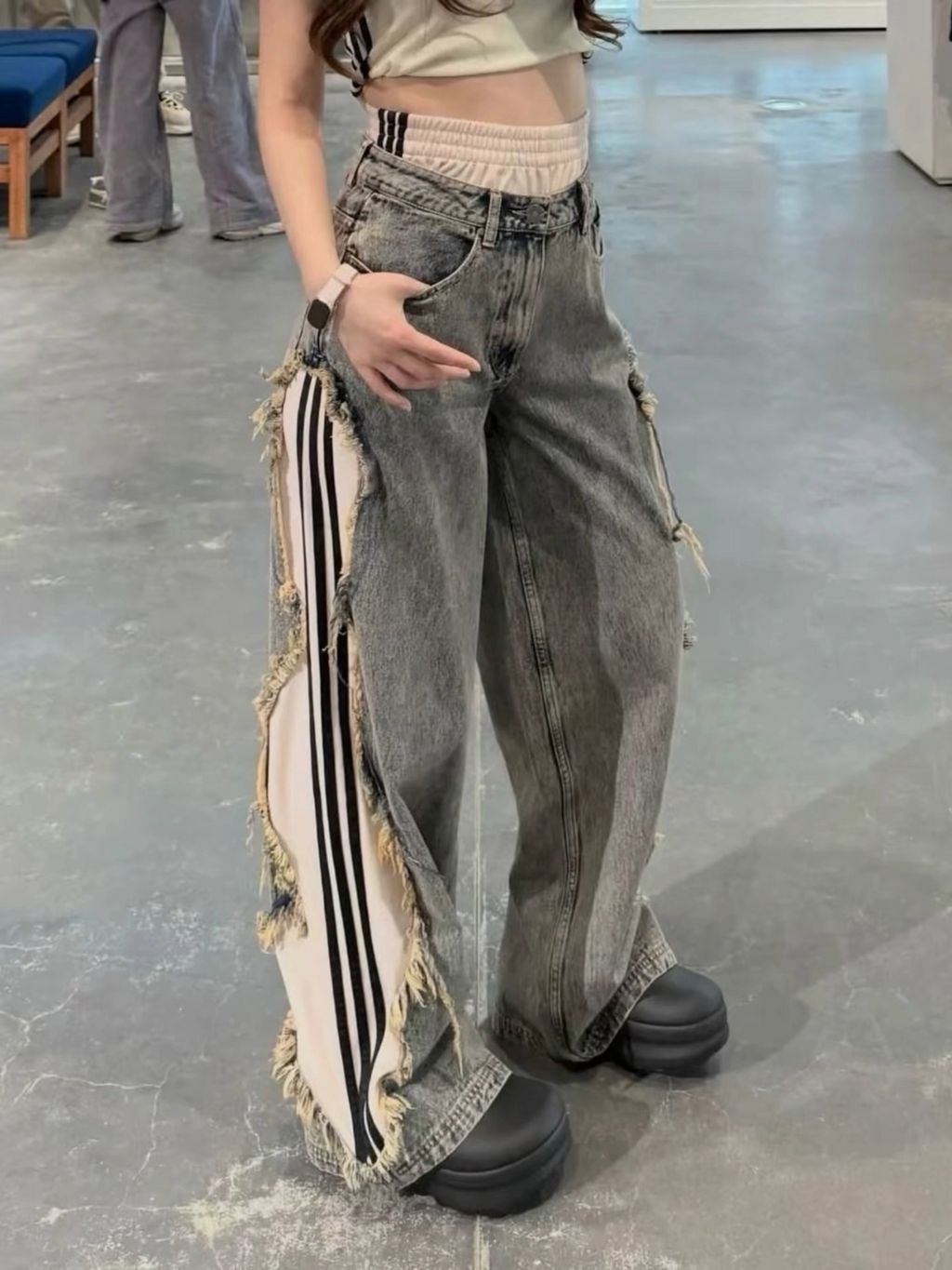 Adidas Originals Adilenium 5.0 Denim Pant