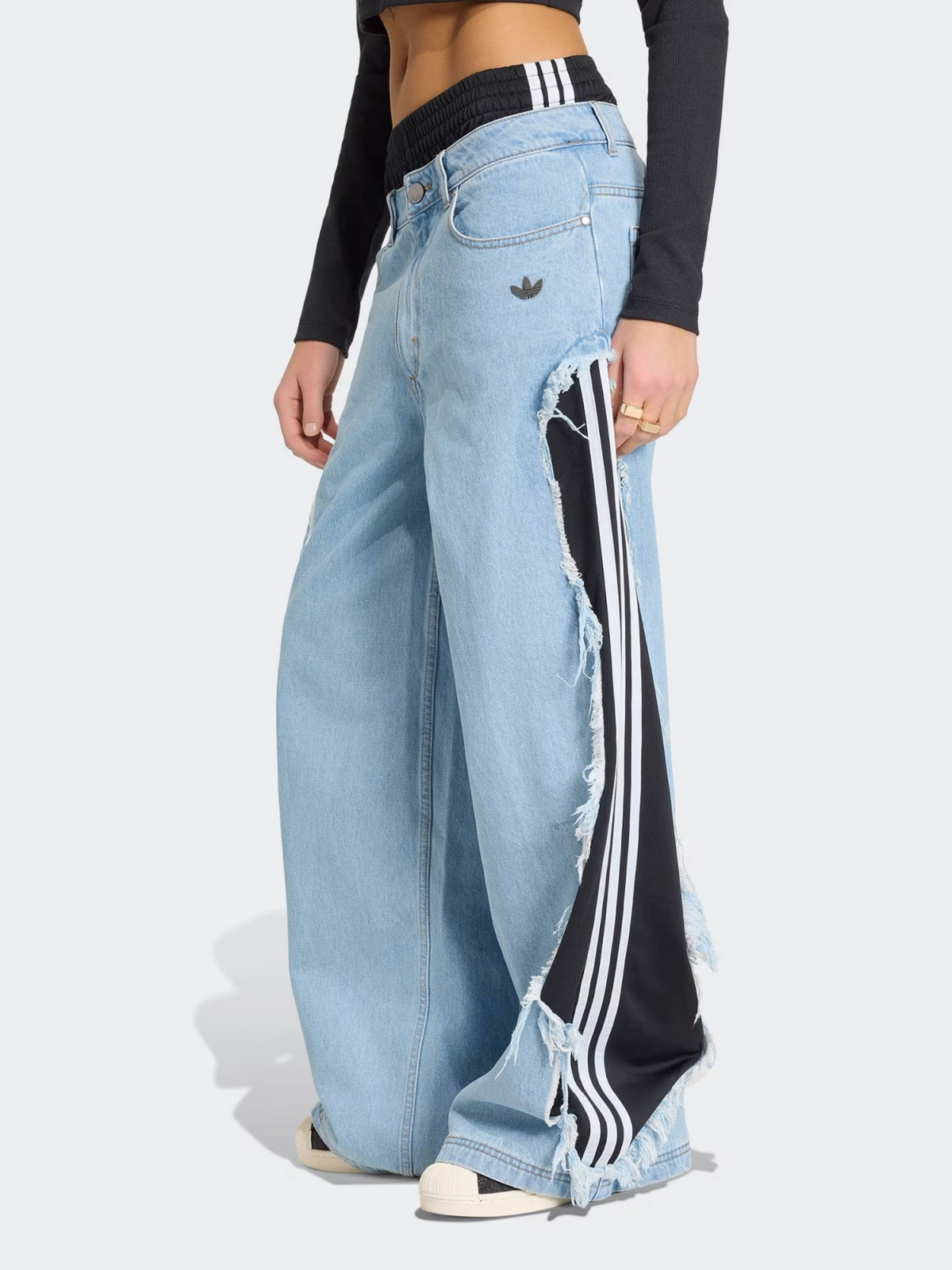 Adidas Originals Adilenium 5.0 Denim Pant - Light Blue