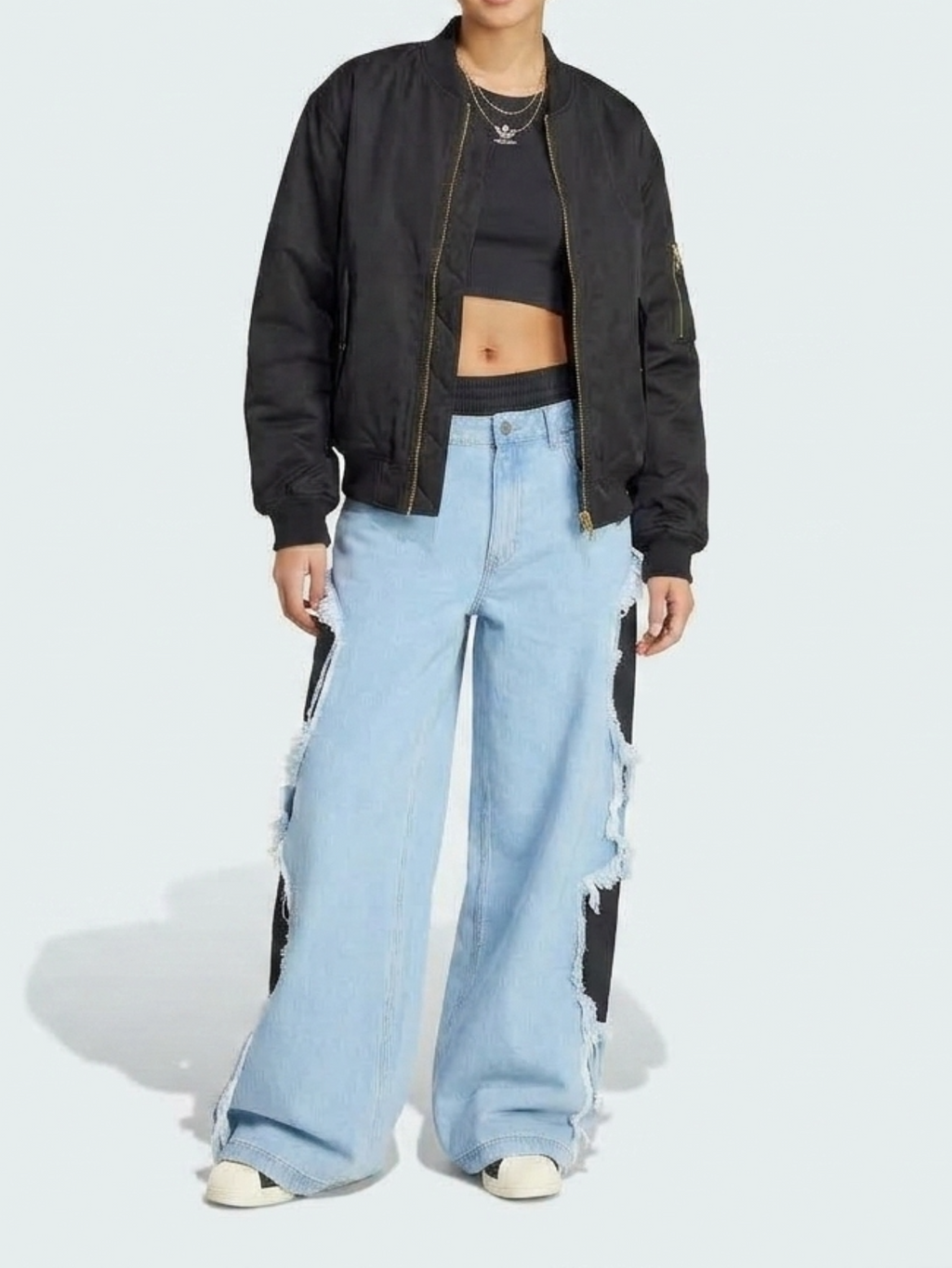 Adidas Originals Adilenium 5.0 Denim Pant - Light Blue
