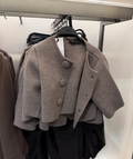 Chaqueta Corta de Mujer Zara – Beige