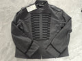 Zara CROPPED FIT FROGGING EMBROIDERY JACKET Ref: 0706/406/807