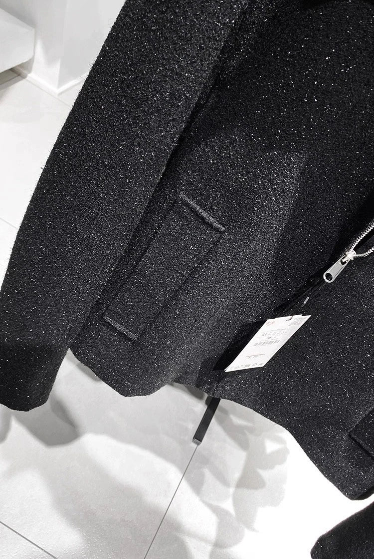 ZARA SHINY TEXTURED JACKET Ref: 5854/255/800