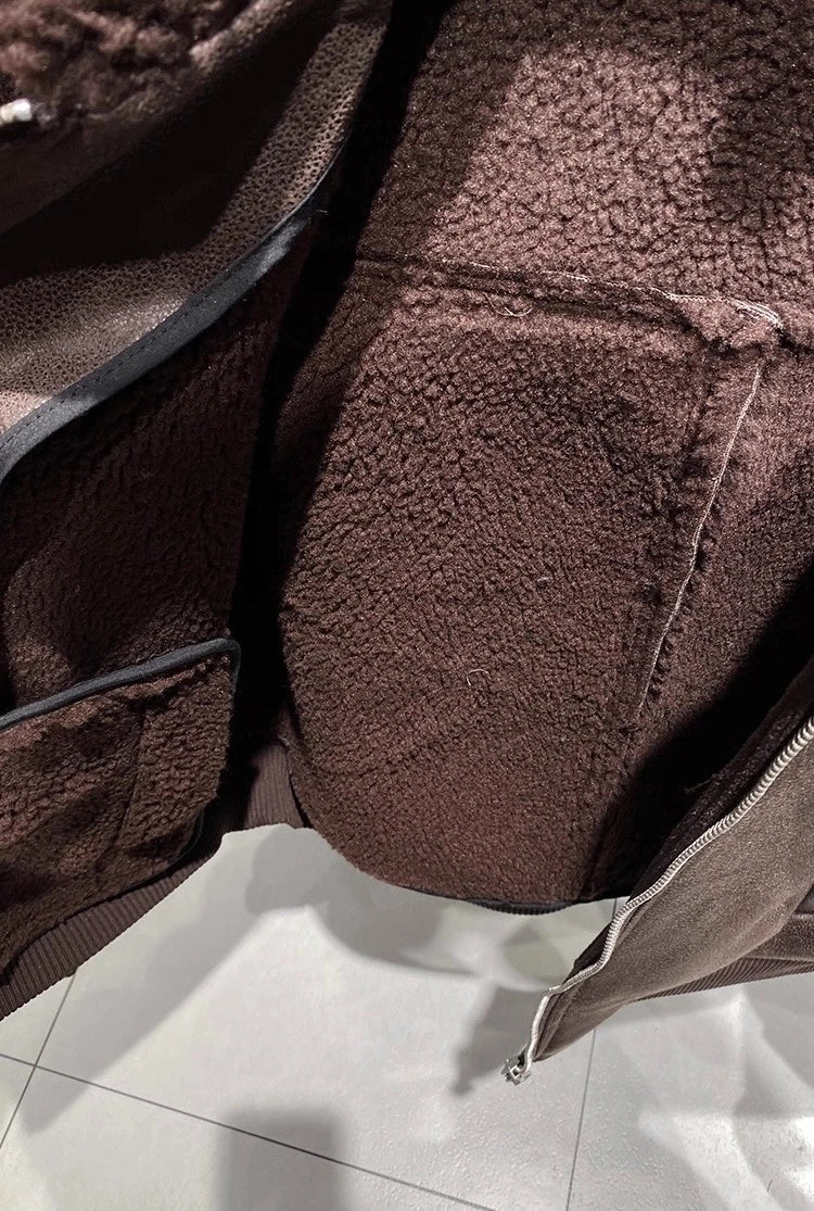 ZARA DOUBLE-FACED LEATHER EFFECT Ref: 0155/160/681